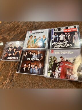 One Direction CD bundle set of 5